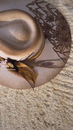 Sunflowers & Mountains Hat