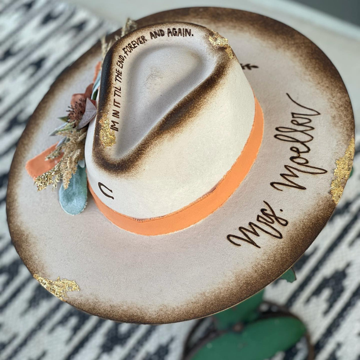 Bridal CUSTOM HAT Order