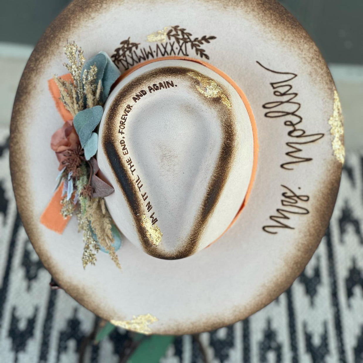 Bridal CUSTOM HAT Order