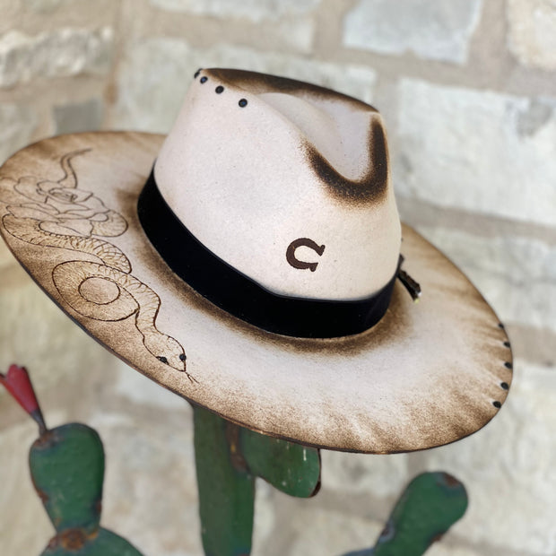 Snakey Woman Hat