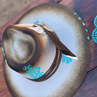 Turquoise Junkie Hat