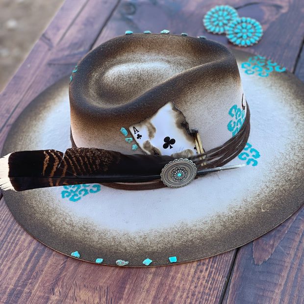 Turquoise Junkie Hat