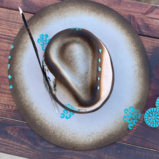 Turquoise Junkie Hat