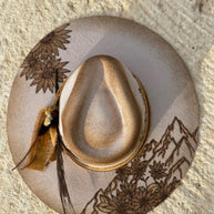 Sunflowers & Mountains Hat